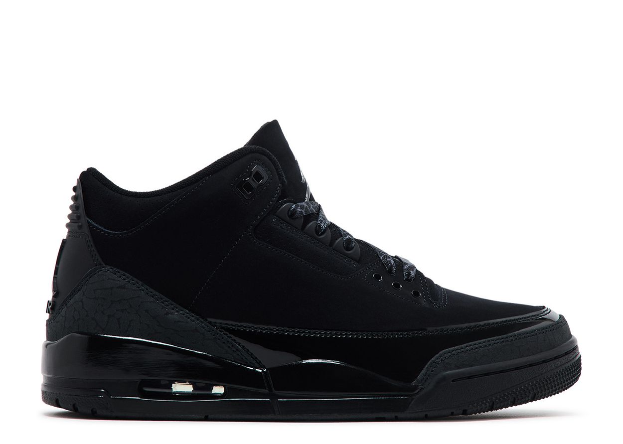 Jordan 3 Retro 'Black Cat'