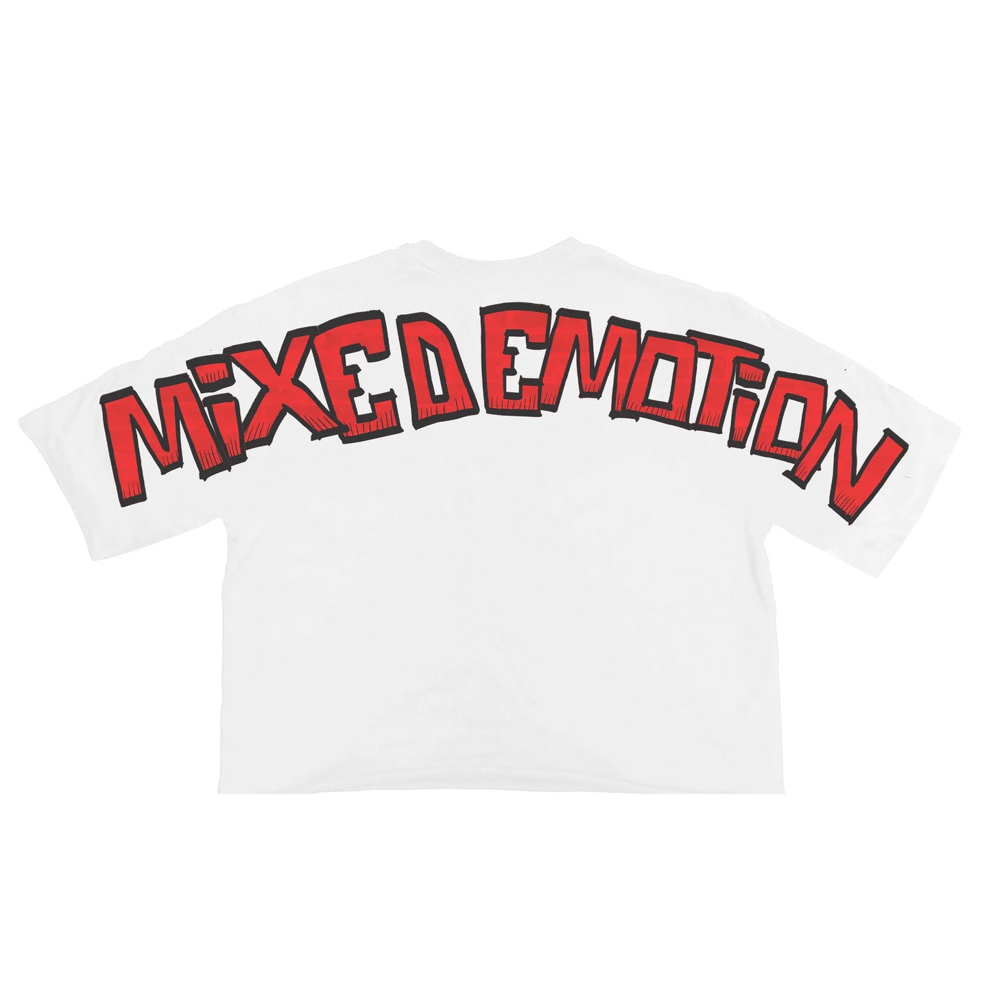 Mixed Emotions “Monster” Cropped Tee
