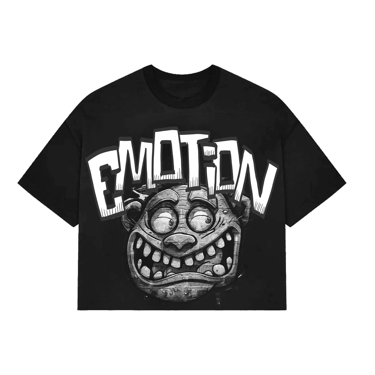 Mixed Emotions “Monster” Cropped Tee