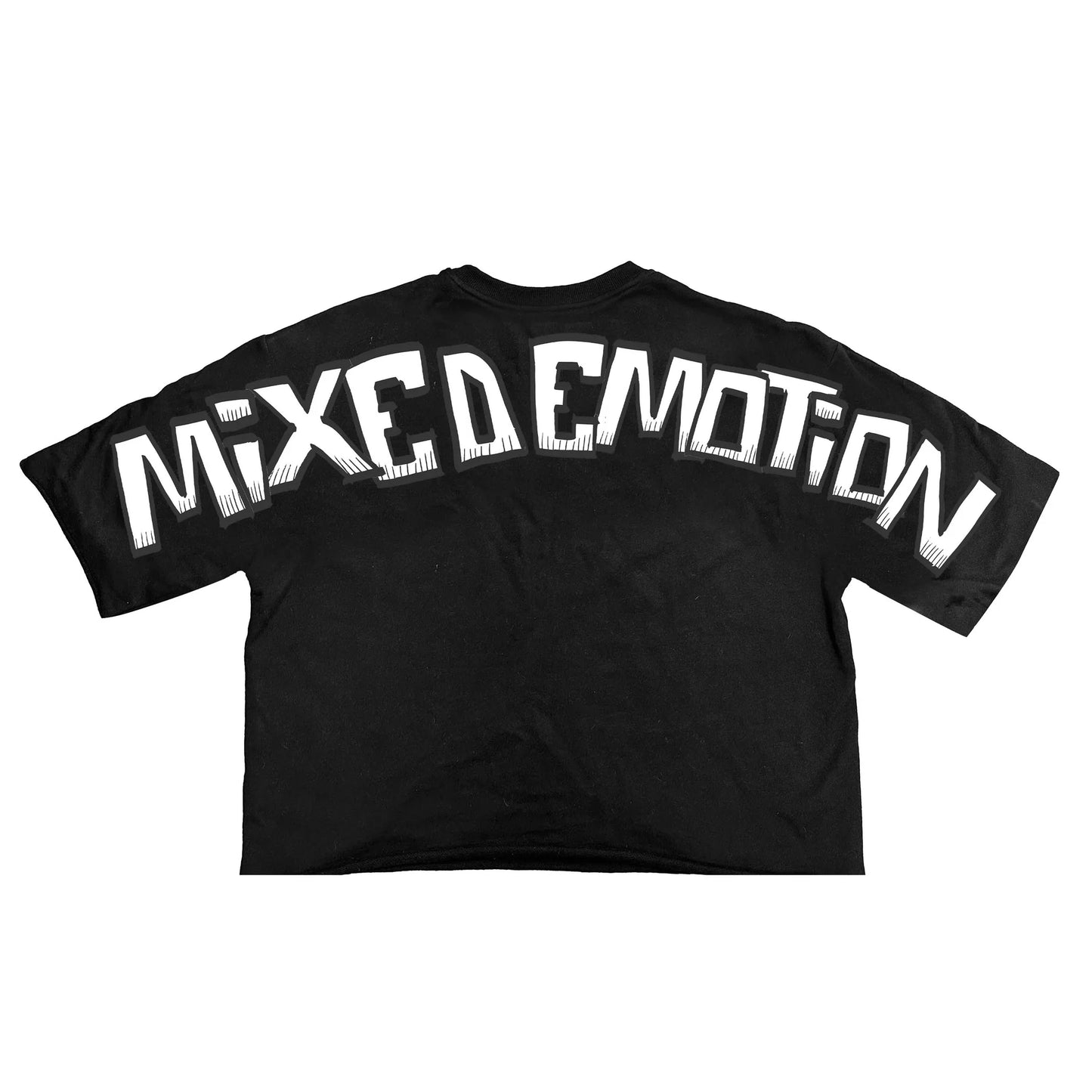 Mixed Emotions “Monster” Cropped Tee
