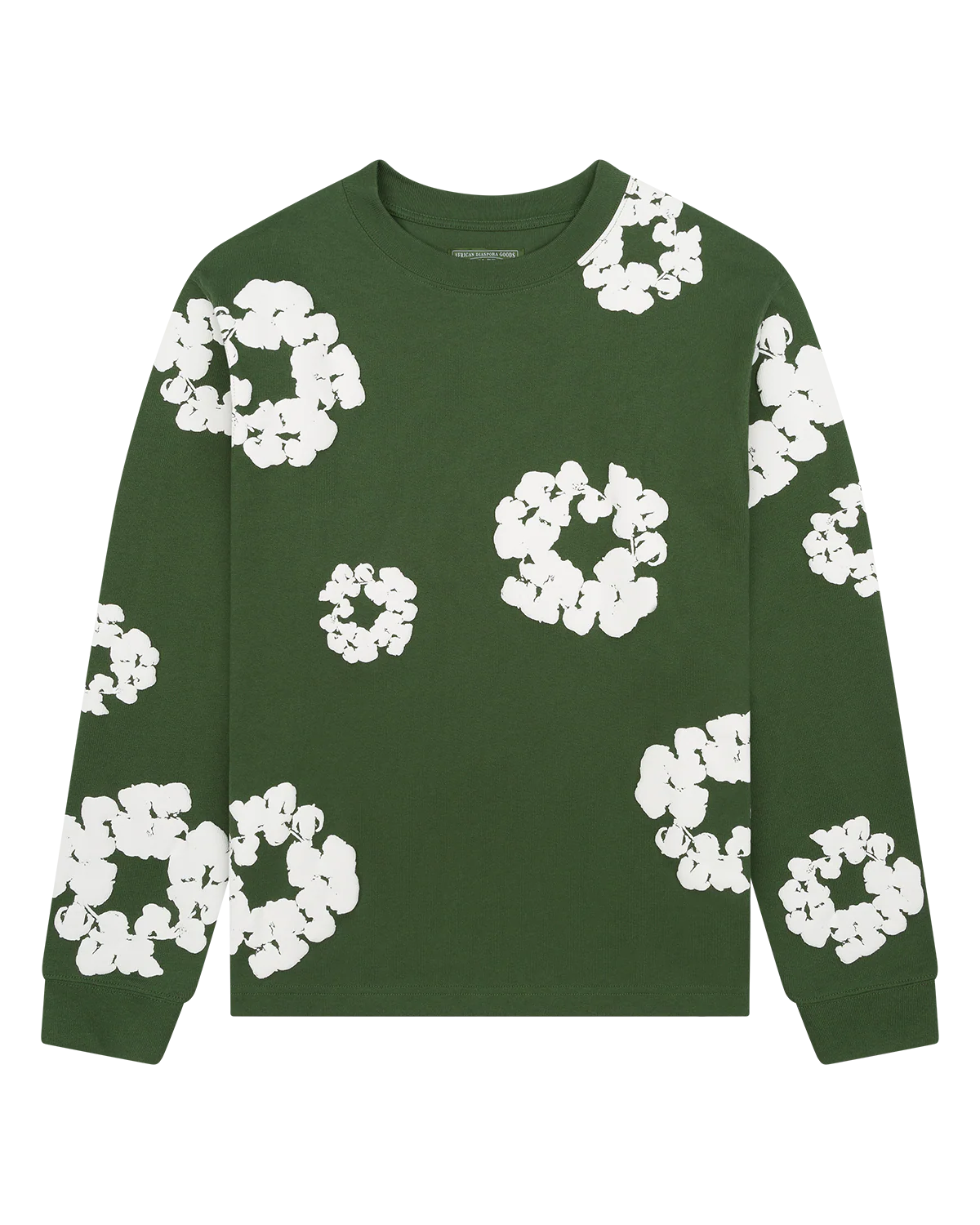 Denim Tears ‘Cotton Wreath’ Long Sleeve Tee