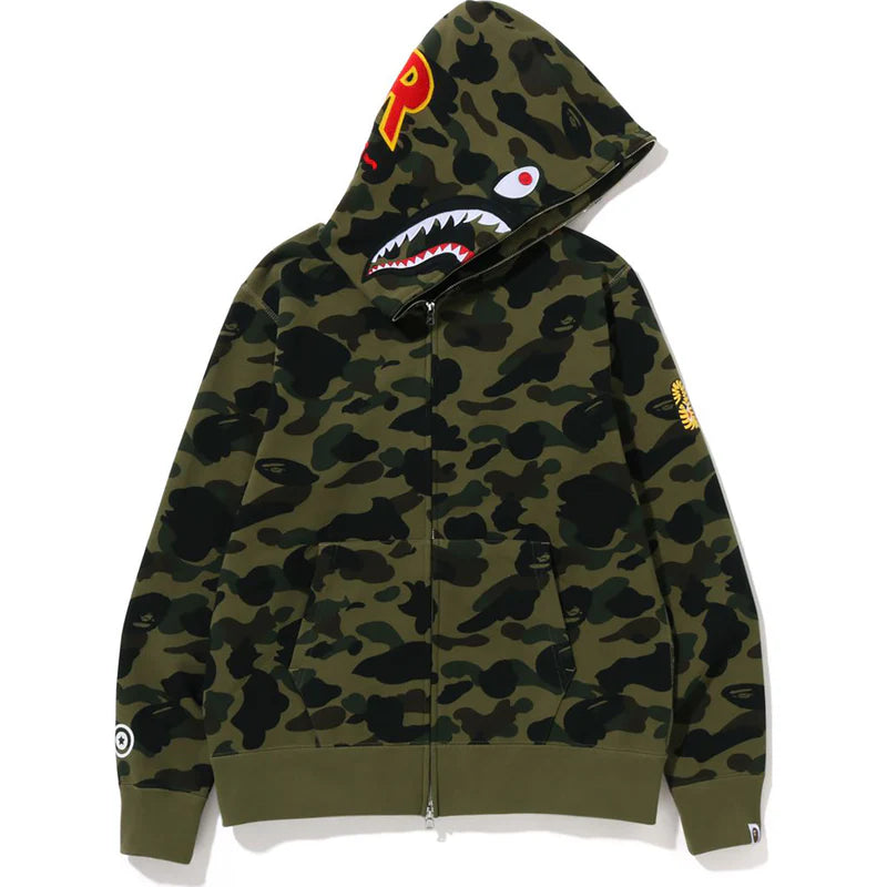 BAPE ‘Green Shark’ Zip Hoodie