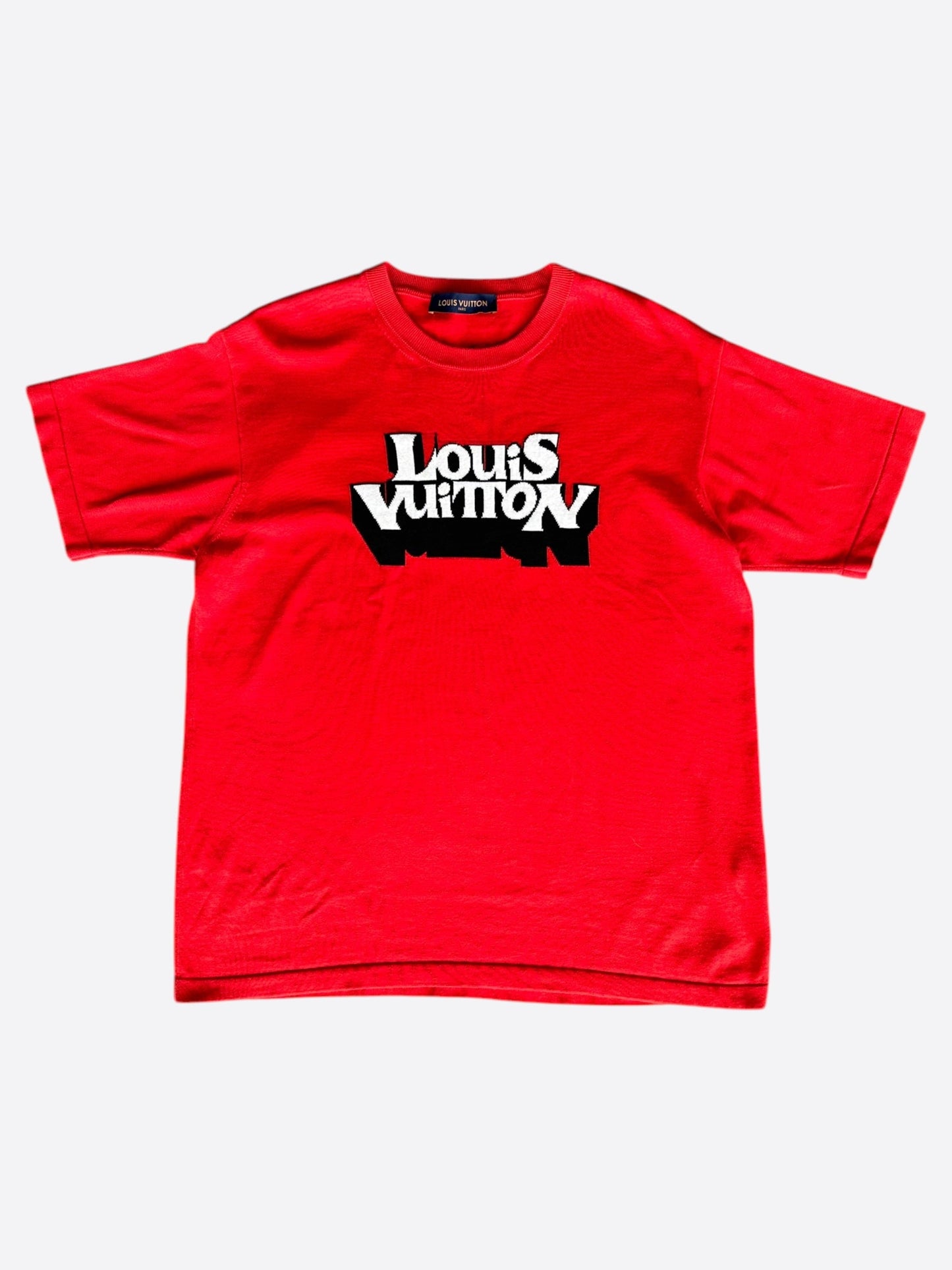 Louis Vuitton ‘Oversized Knit Logo’ Tee