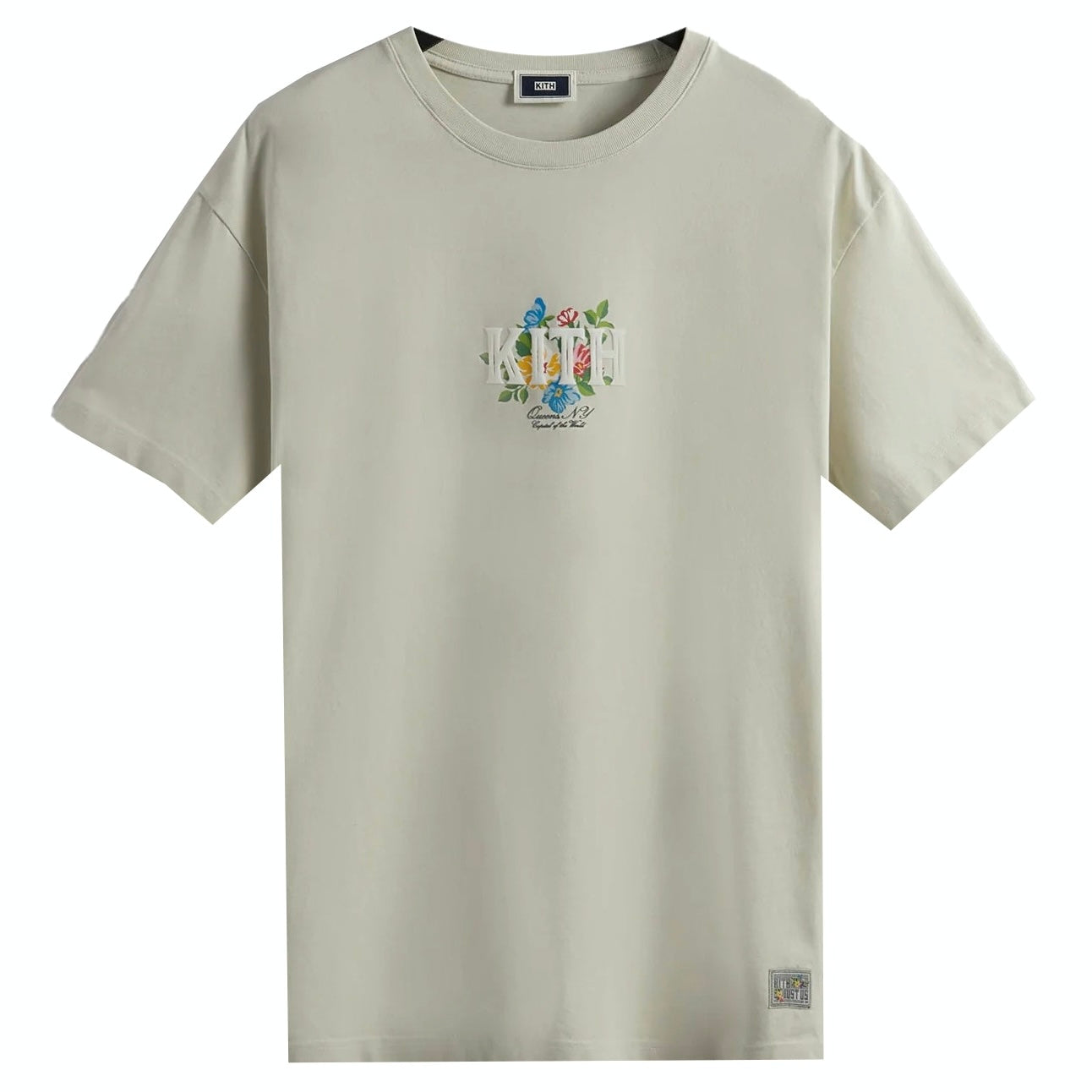 KITH ‘Western Floral Logo Chalk’ Tee