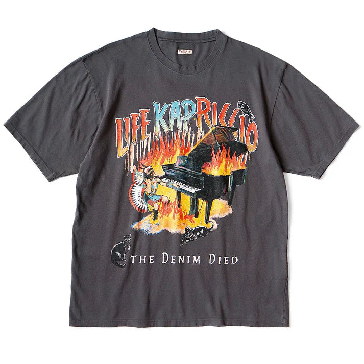 Kapital 'Burning Piano' Tee