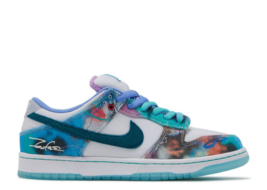 SB Dunk Low x Futura Laboratories 'Bleached Aqua'