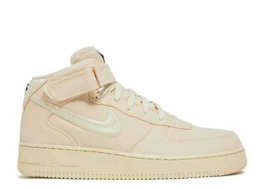 Air Force 1 Mid x Stussy 'Fossil'