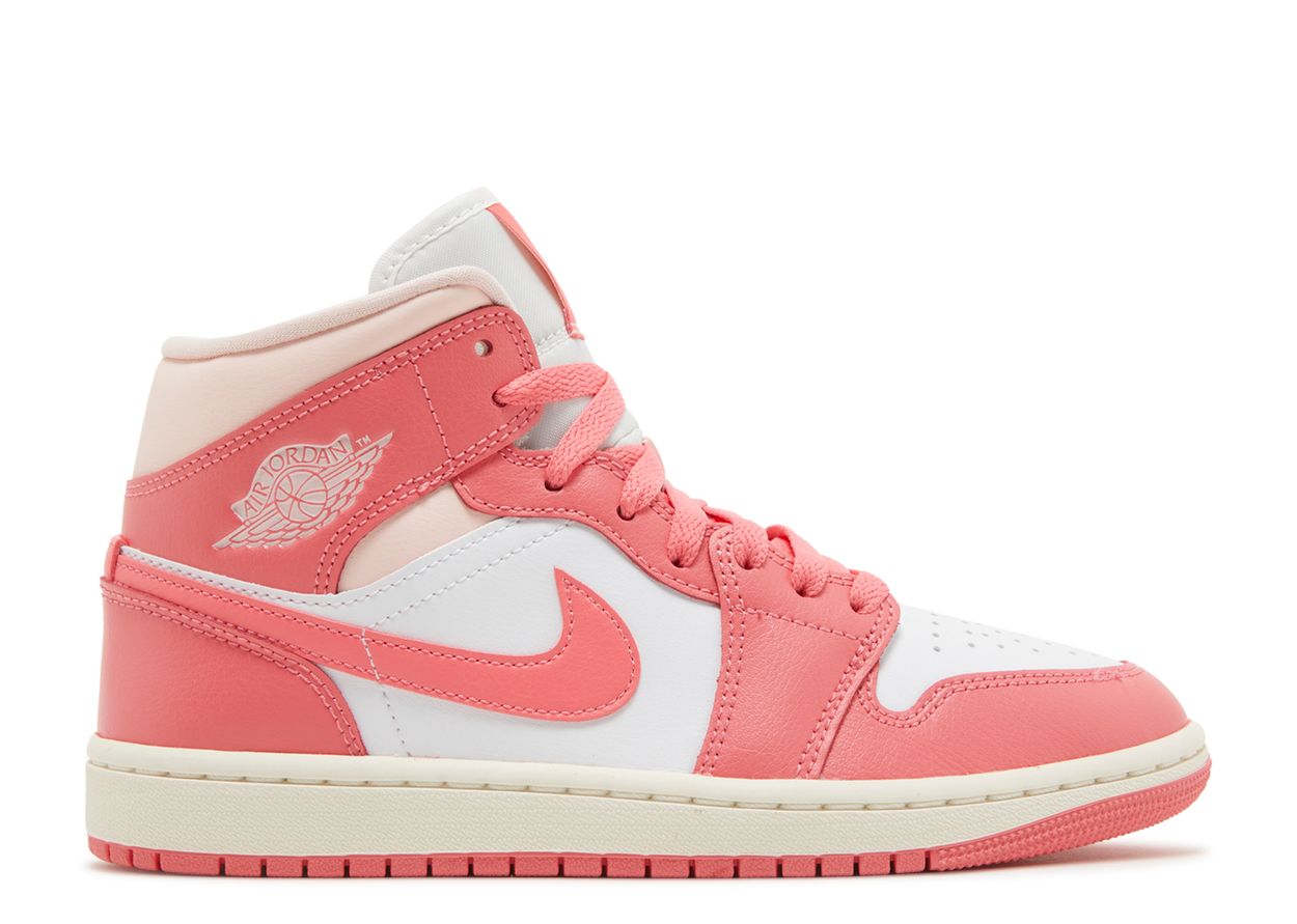 Jordan 1 Mid WMNS 'Strawberries & Cream'