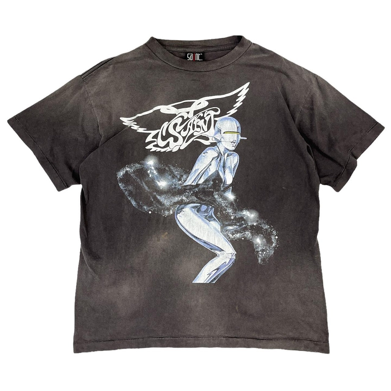 Saint Michael x Hajime Sorayama ‘Robot Vintage Black’ Tee