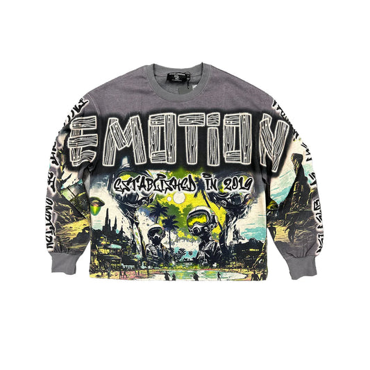 Mixed Emotions 'UFO' LS Tee