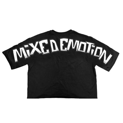 Mixed Emotions “Monster” Cropped Tee