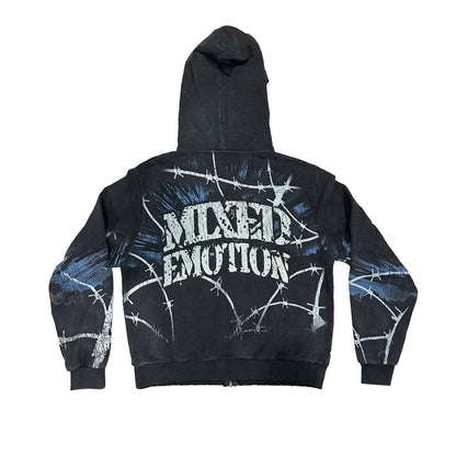 Mixed Emotions 'Radioactive' Acid Wash Hoodie