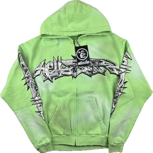 Hellstar ‘Graffiti ’ Zip Hoodie