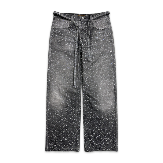 Birth Of A Royal Child ‘Washed 20k Swarovski Diamond Boro’ Jeans