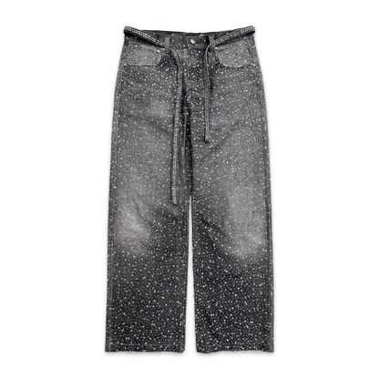 Birth Of A Royal Child ‘Washed 20k Swarovski Diamond Boro’ Jeans