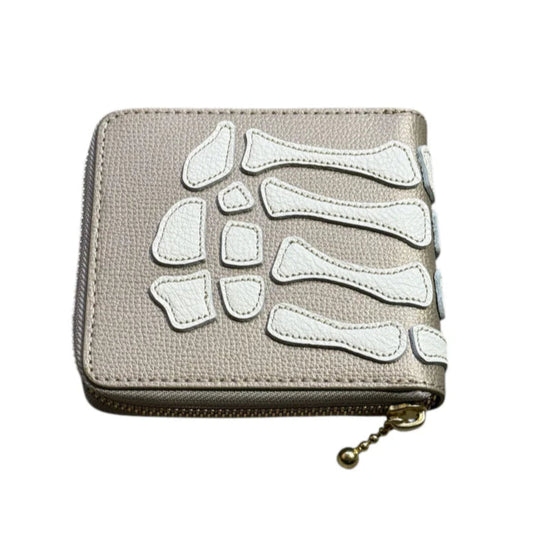 Kapital ‘Thumbs Up Bone Hand’ Zip Wallet