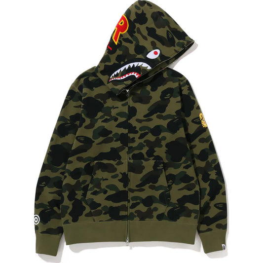 BAPE ‘Green Shark’ Zip Hoodie