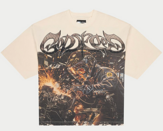 Godspeed Steel Sharpens Steel Tee