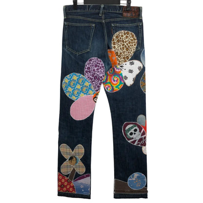 Kapital ‘Hippie Insane Patchwork’ Selvedge Jeans