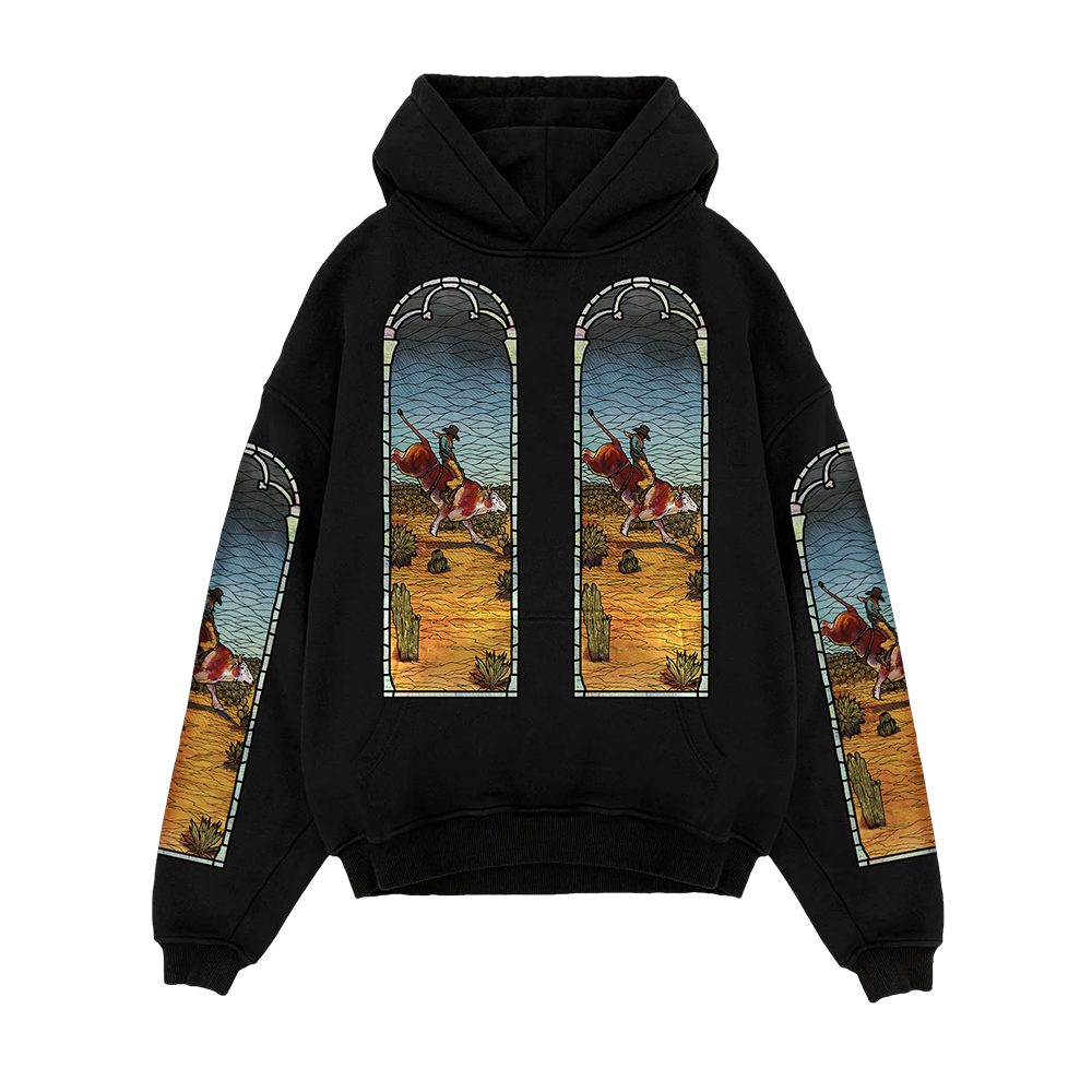 Who Decides War x EST Gee ‘Stained Glass’ Hoodie