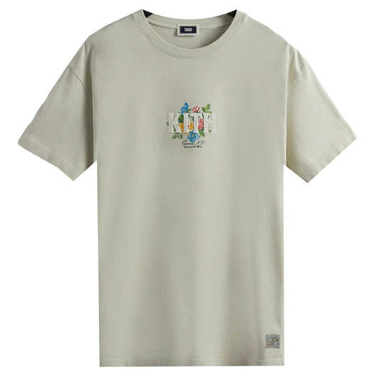 KITH ‘Western Floral Logo Chalk’ Tee