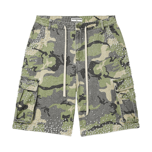 VALE Forever ‘Soulja’ Cargo Jeans Shorts