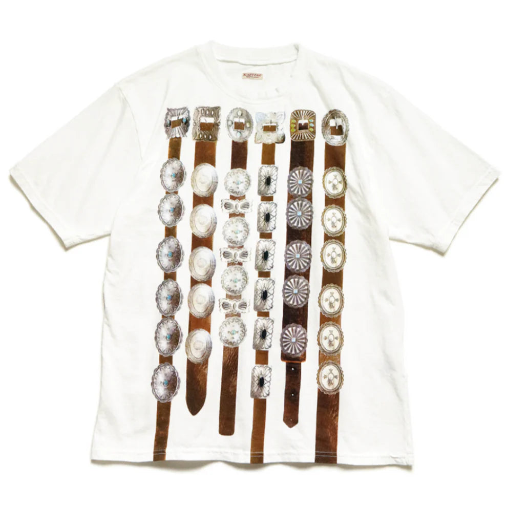 Kapital ‘Belts Curtain Concho Print’ Tee
