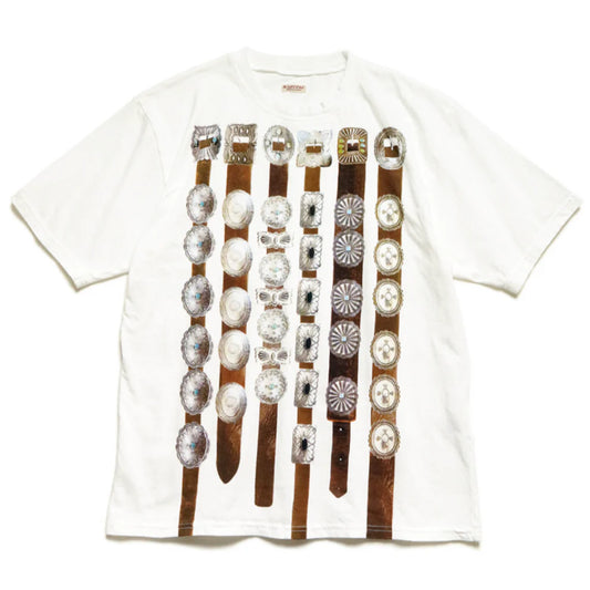 Kapital ‘Belts Curtain Concho Print’ Tee