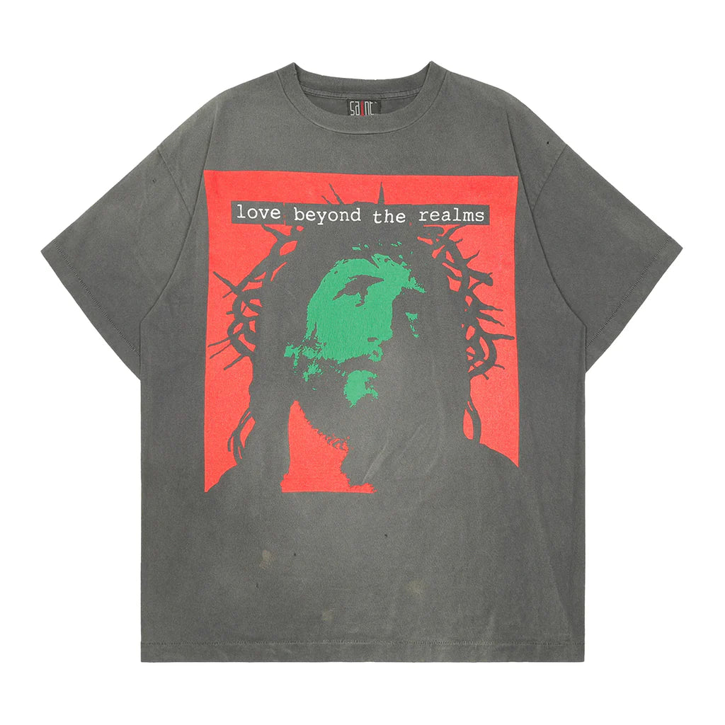 Saint Michael x Kosuke Kawamura ‘Love Beyond Vintage Black’ Tee