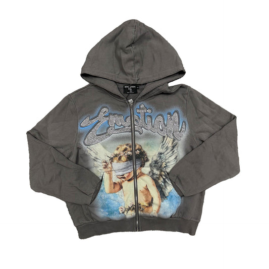 Mixed Emotions 'Cupid' Rhinestone Hoodie